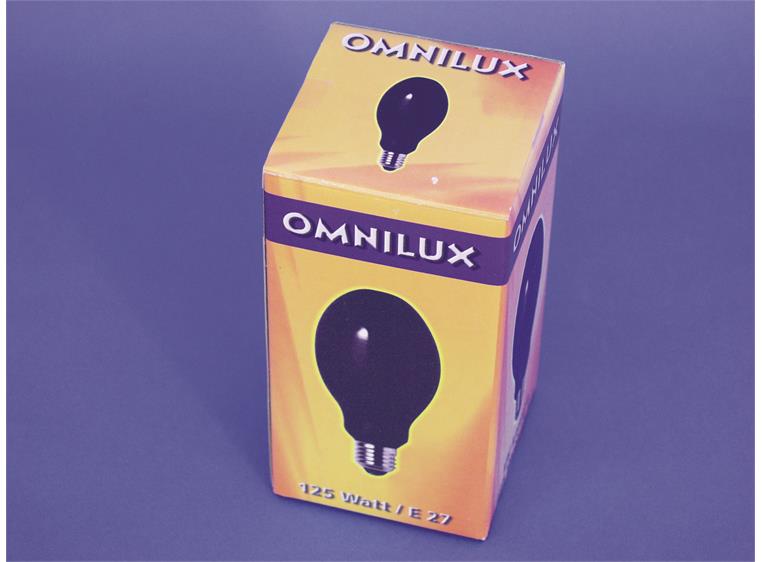 Omnilux UV lamp 125W E-27
